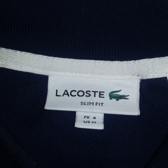 Lacoste Zip up T-shirt - Picture 2 of 3